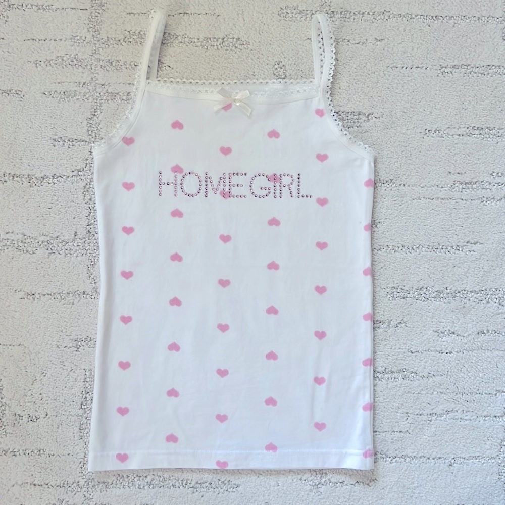 ONE OF A KIND KIDS HOMEGIRL BLING TANK